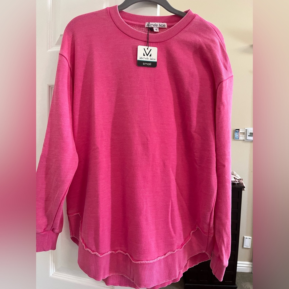 Michelle Mae Pink Women's Sweater Super Soft
